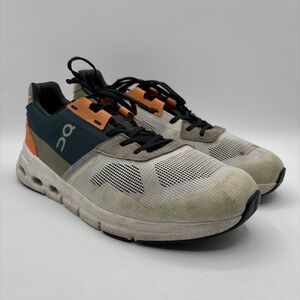 On Cloud Cloudrift Running Shoes Men's Size 10 Sneakers Ivory/Storm 87.98448